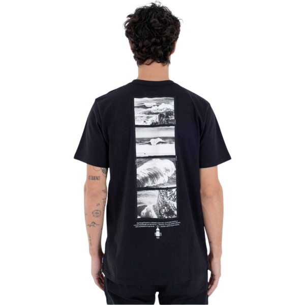 2026 Hurley Mens Nazare SQNS Tee MTSEUPH0005 - Black